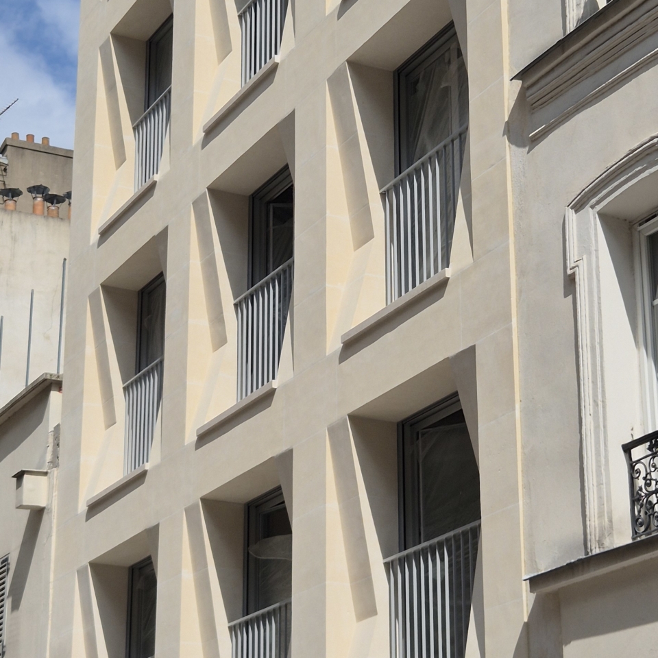 19 logements à Paris XVII – Pension de Famille – Construction neuve