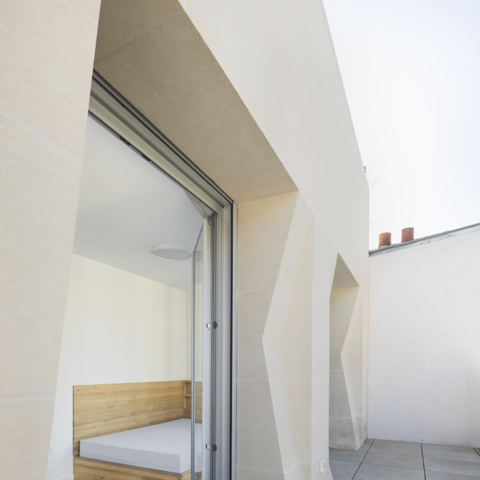19 logements à Paris XVII – Pension de Famille – Construction neuve