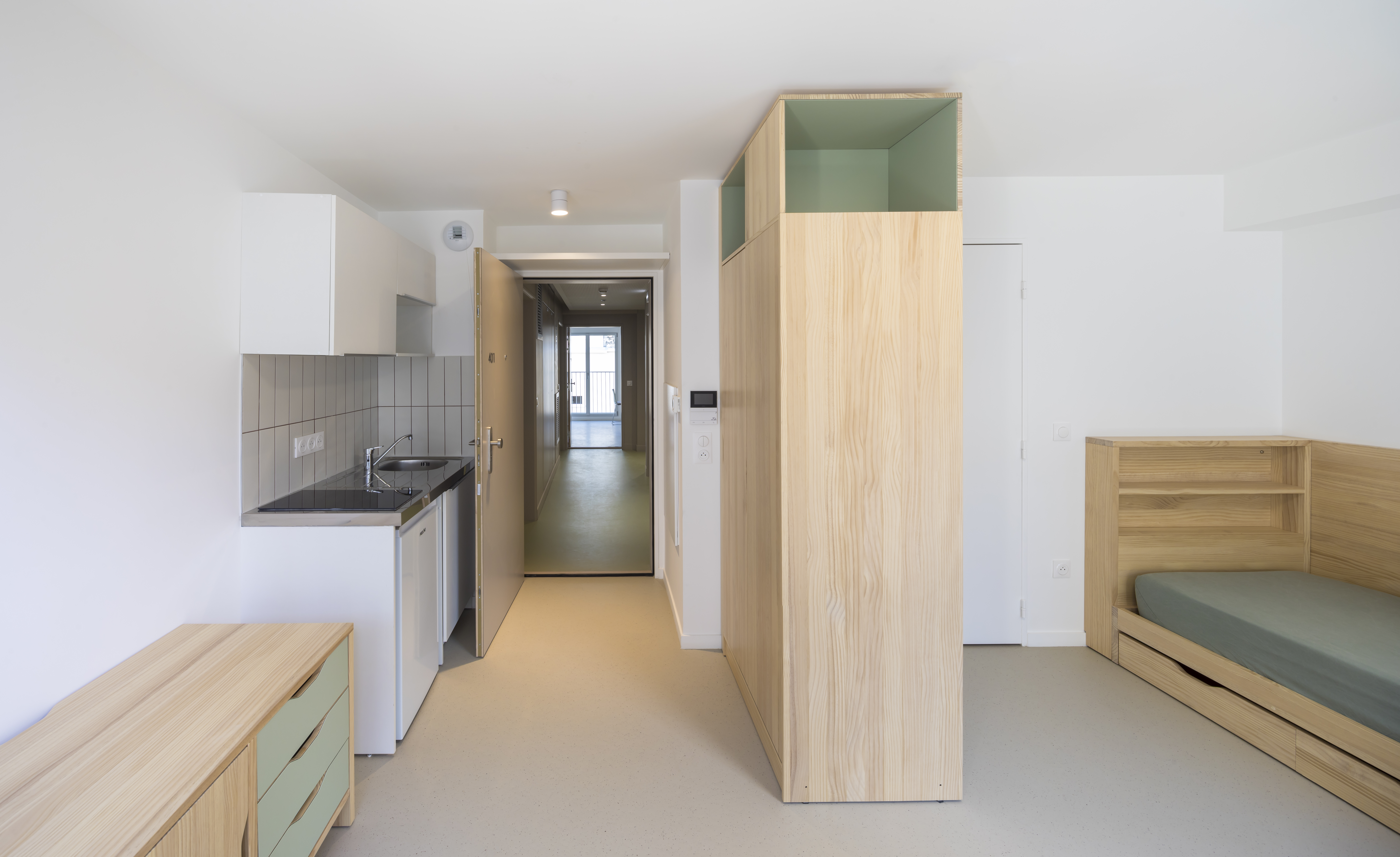 19 logements à Paris XVII – Pension de Famille – Construction neuve