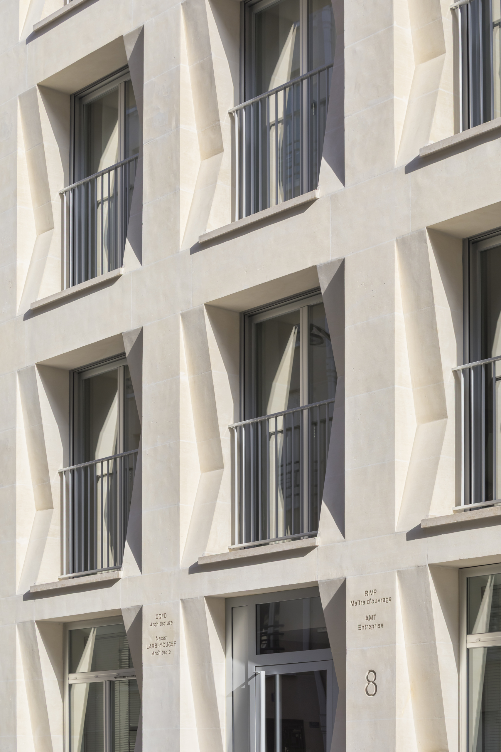 19 logements à Paris XVII – Pension de Famille – Construction neuve