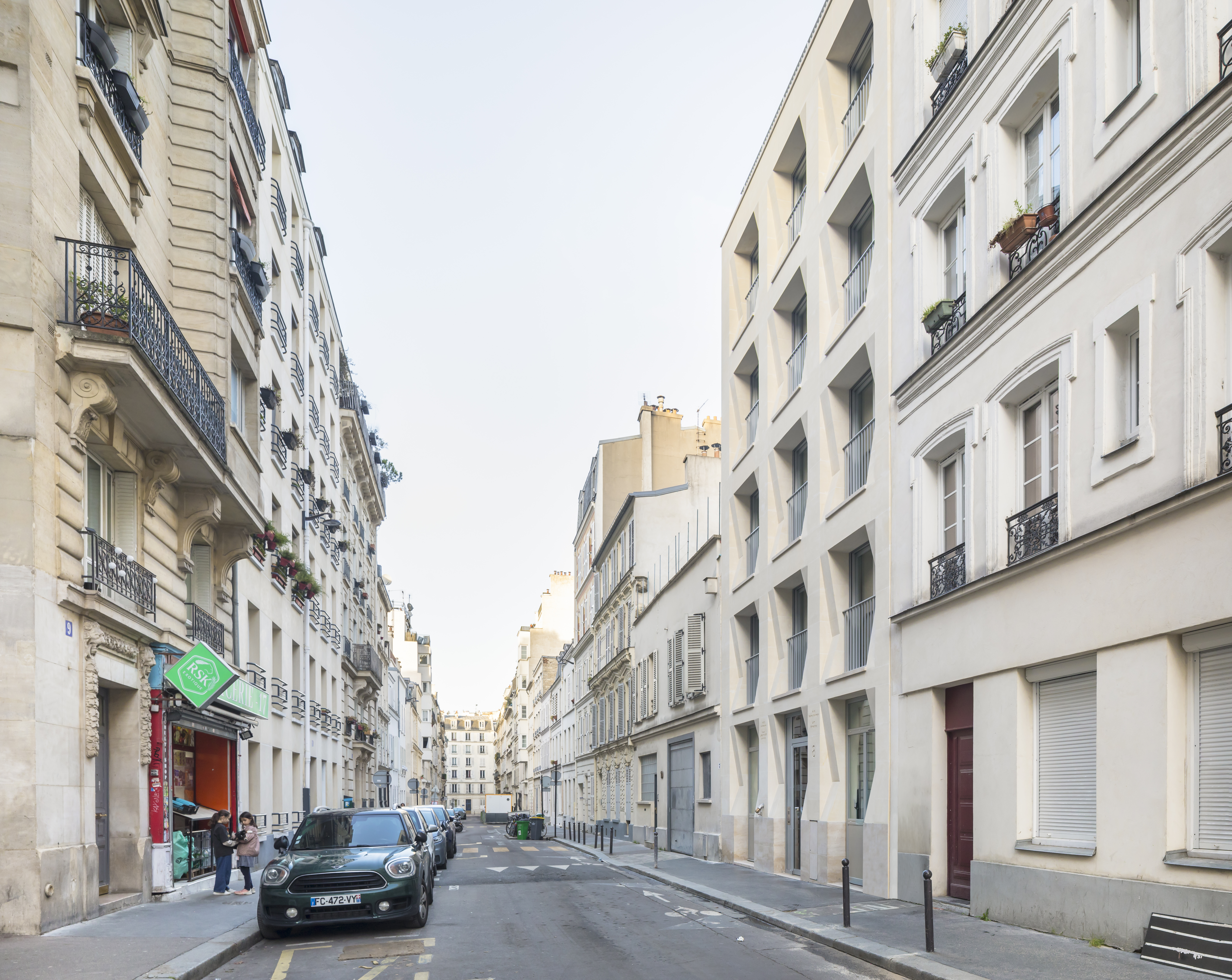 19 logements à Paris XVII – Pension de Famille – Construction neuve