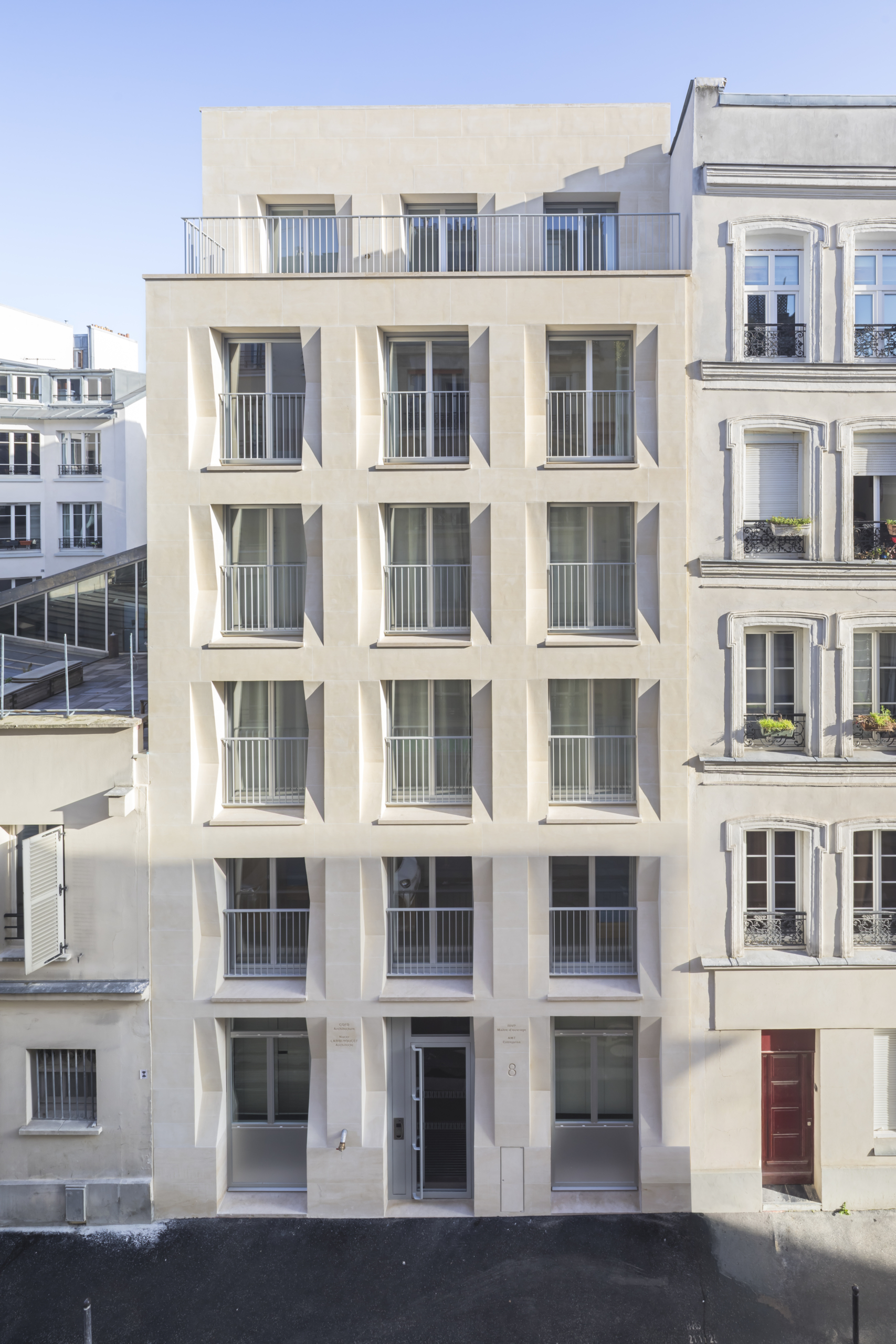 19 logements à Paris XVII – Pension de Famille – Construction neuve