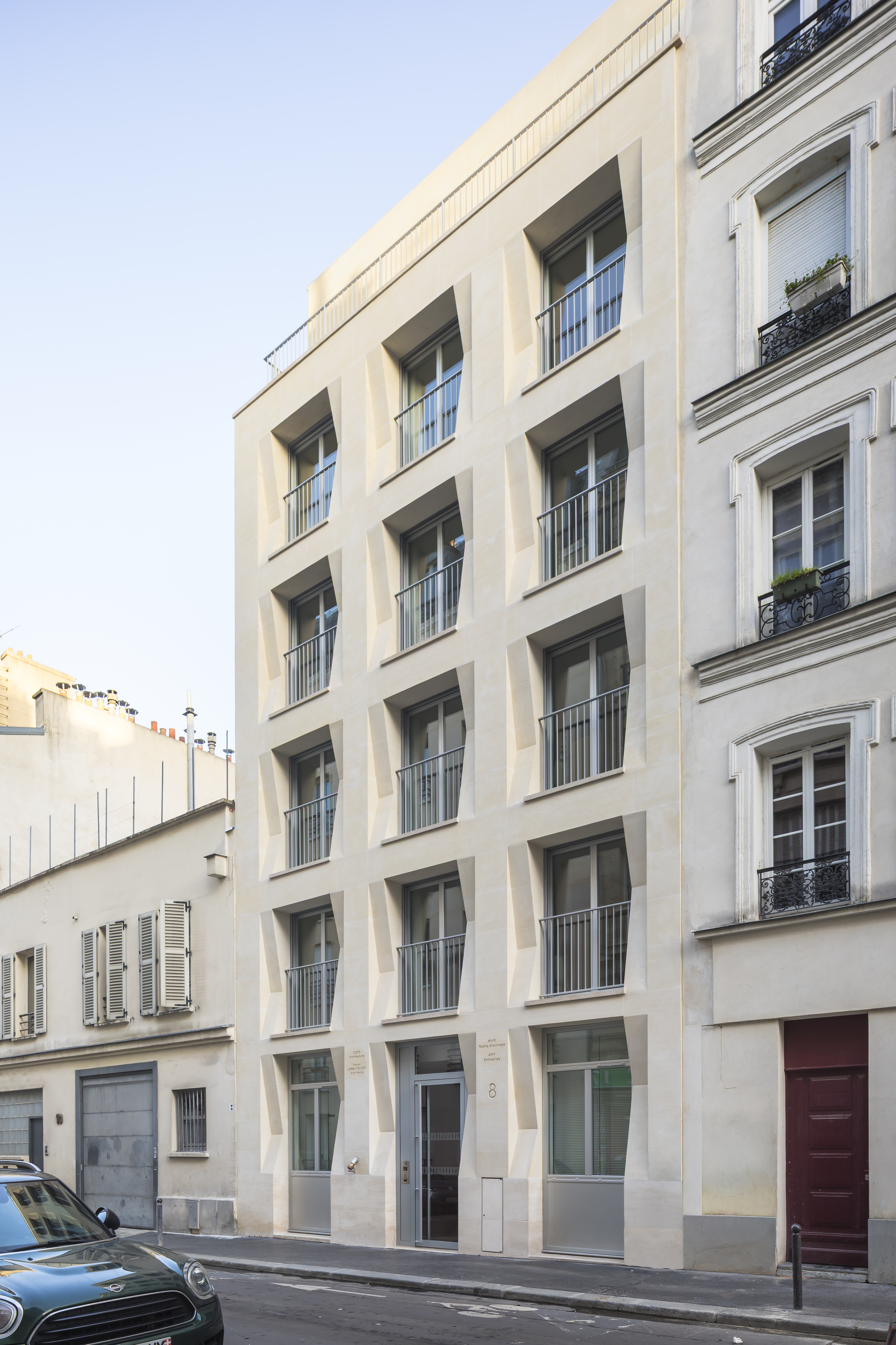 19 logements à Paris XVII – Pension de Famille – Construction neuve