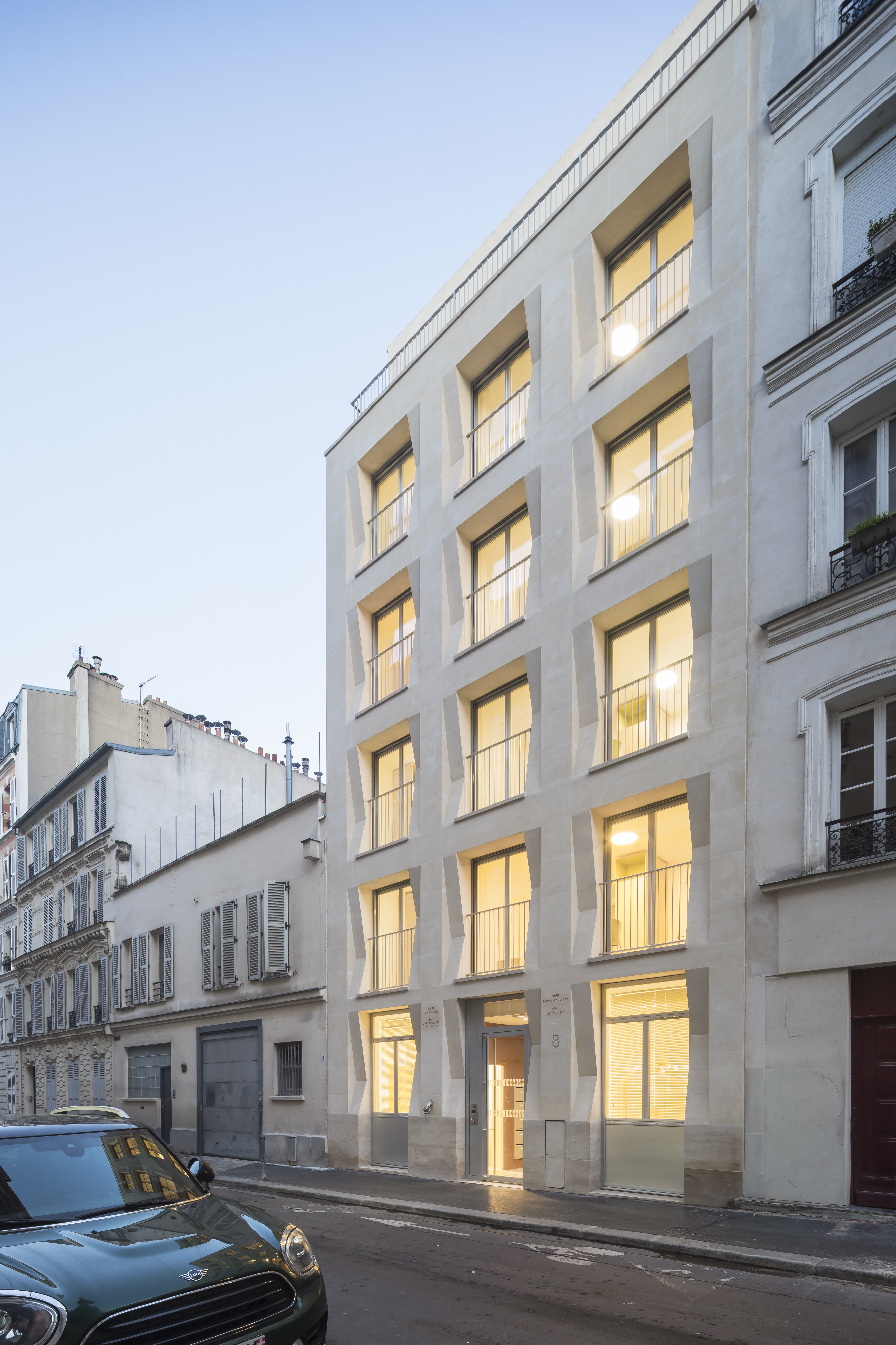 19 logements à Paris XVII – Pension de Famille – Construction neuve