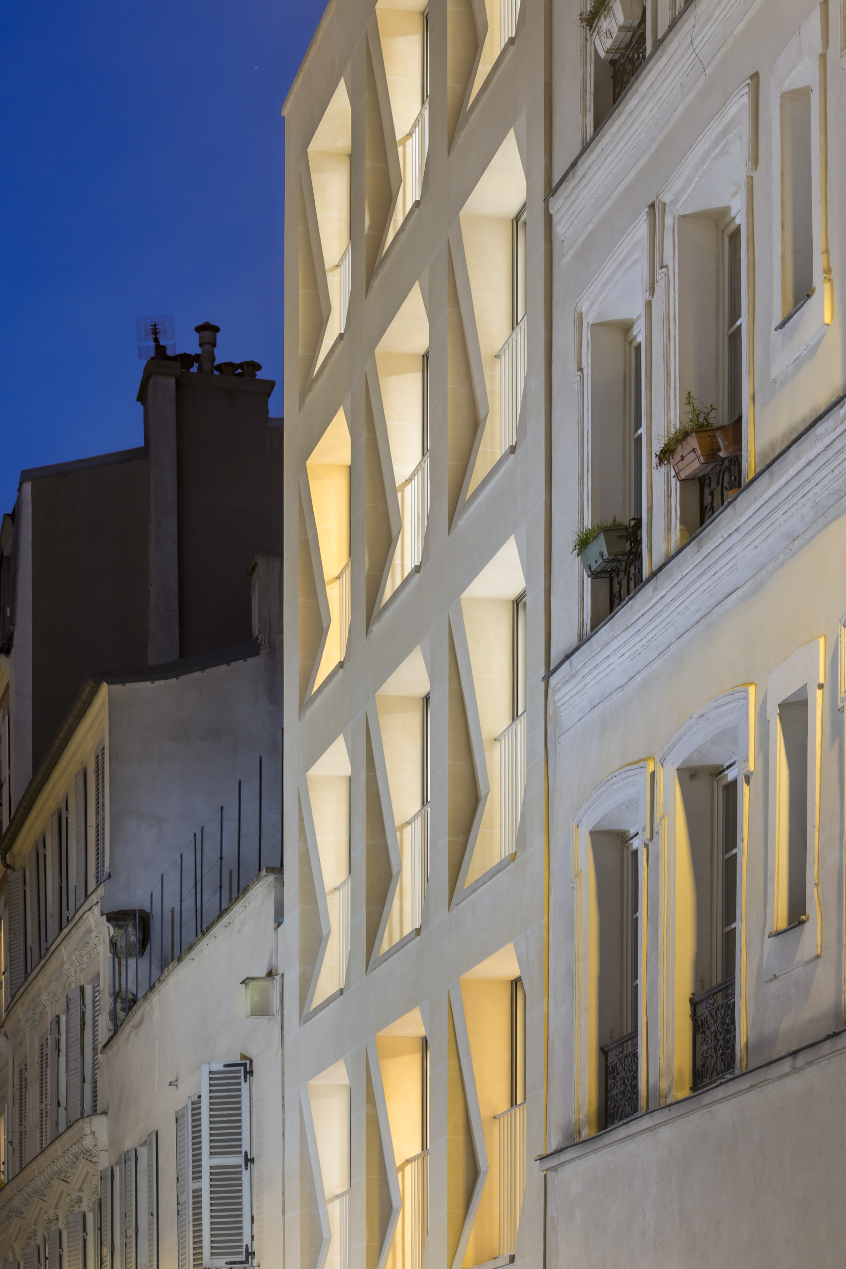 19 logements à Paris XVII – Pension de Famille – Construction neuve