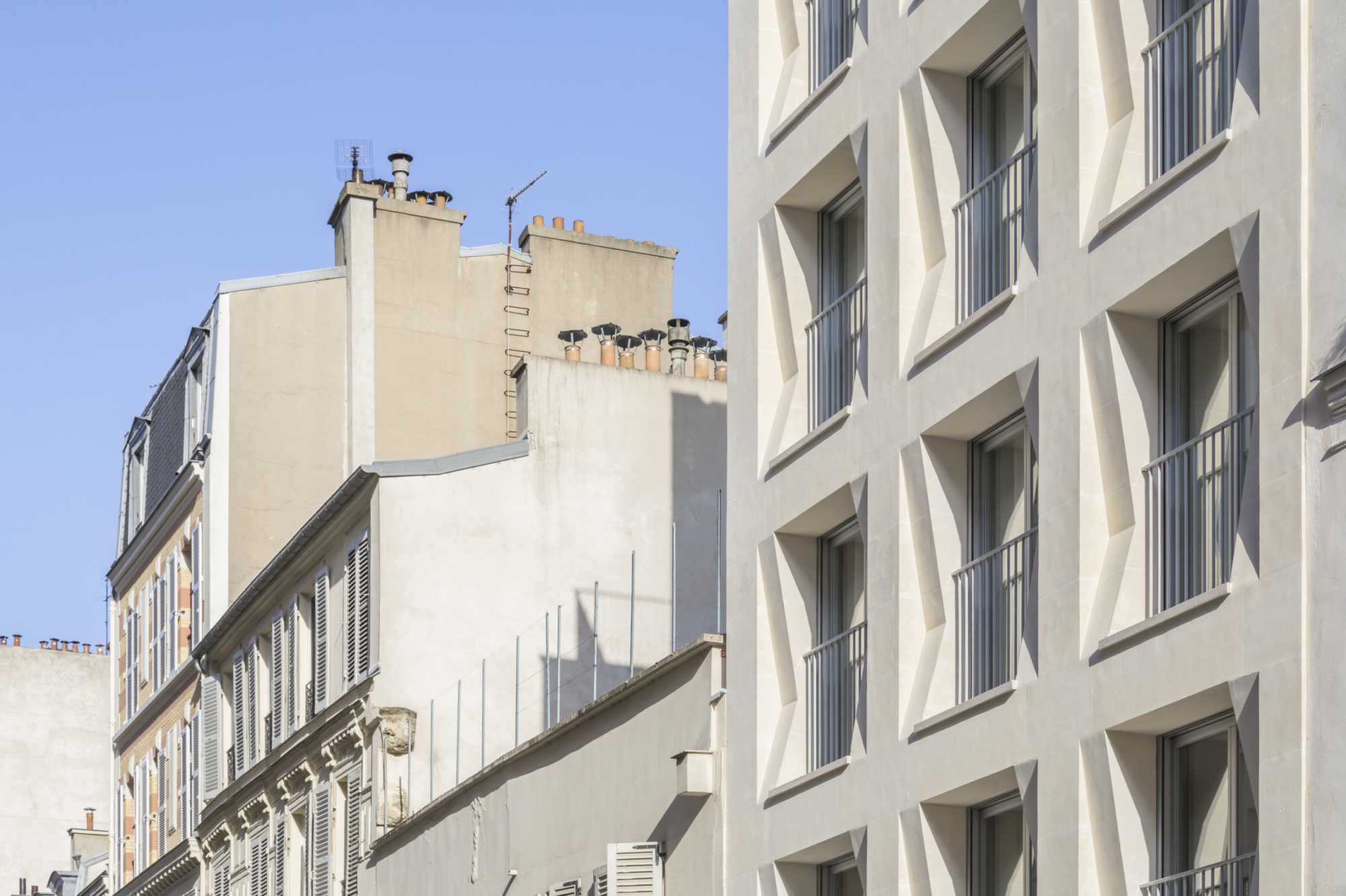 19 logements à Paris XVII – Pension de Famille – Construction neuve